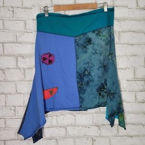 Colors Artwear printed colorful skirt
